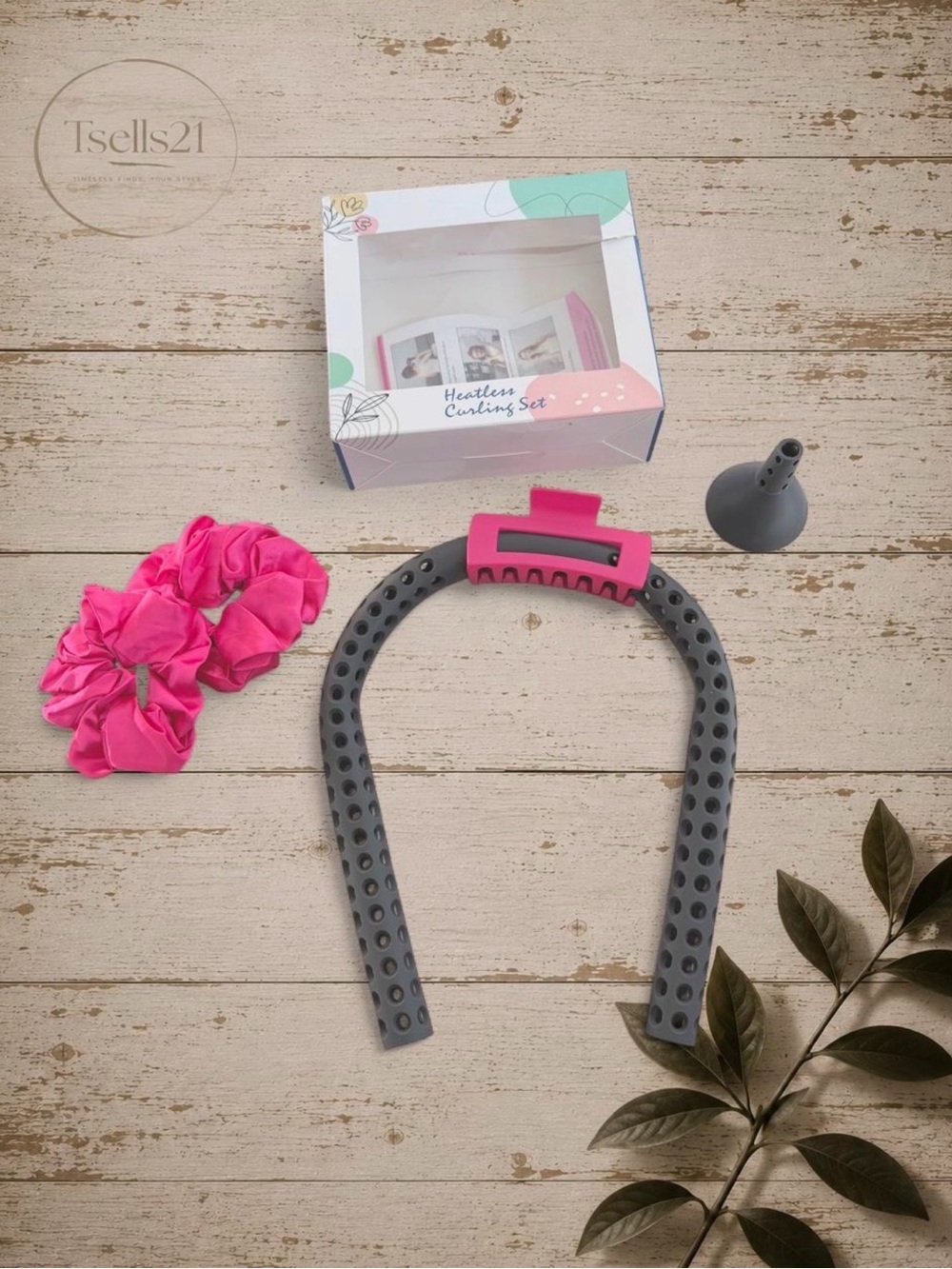 Brand New In Box (BNIB) Heatless Curling Set